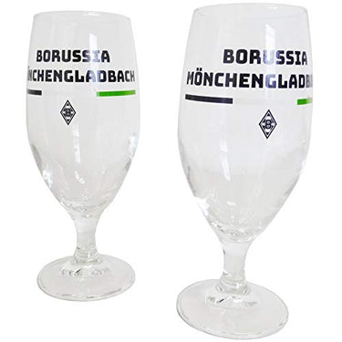 Borussia Mönchengladbach Pilsnerglas Classic Set of 2 | Official Fan Merchandise on Sale